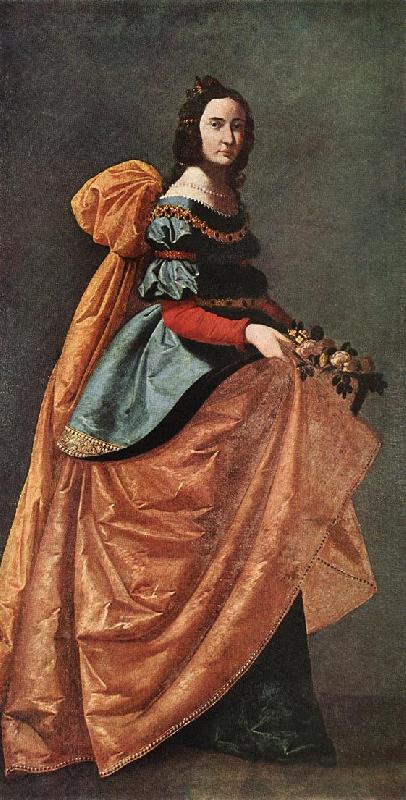 Francisco de Zurbaran St Casilda of Burgos oil painting picture